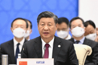 លោក Xi Jinping ប្រធានរដ្ឋចិនបានអញ្ជើញថ្លែងសុន្ទរកថាគន្លឹះ ក្នុងកិច្ចប្រជុំក្រុមប្រឹក្សាប្រមុខរដ្ឋ នៃអង្គការសហប្រតិបត្តិការសៀងហៃលើកទី២២